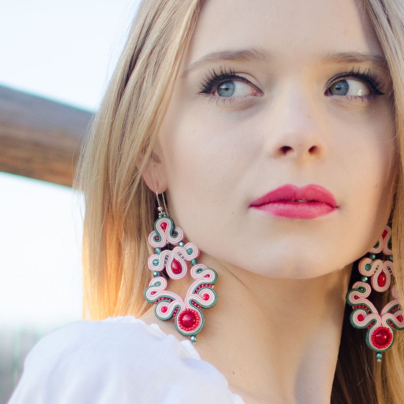 Highlander folk earrings sutasz 129 Folky