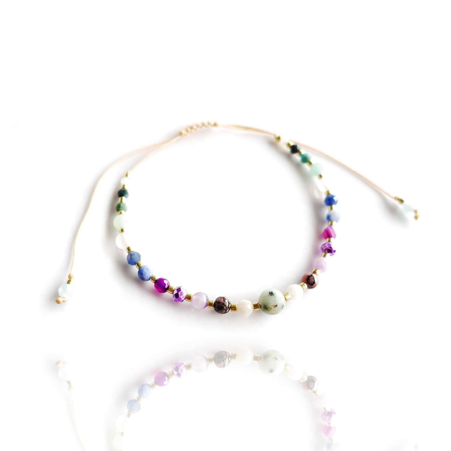 Relationship healing bracelet, a strengthening talisman after a breakup with natural stones TD9500