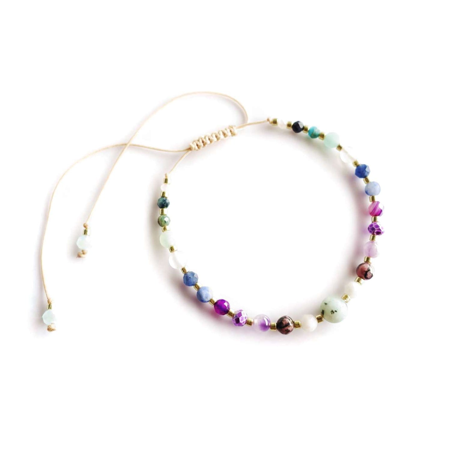 Relationship healing bracelet, a strengthening talisman after a breakup with natural stones TD9500